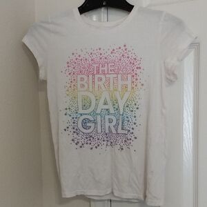 Birthday Girl White T-Shirt